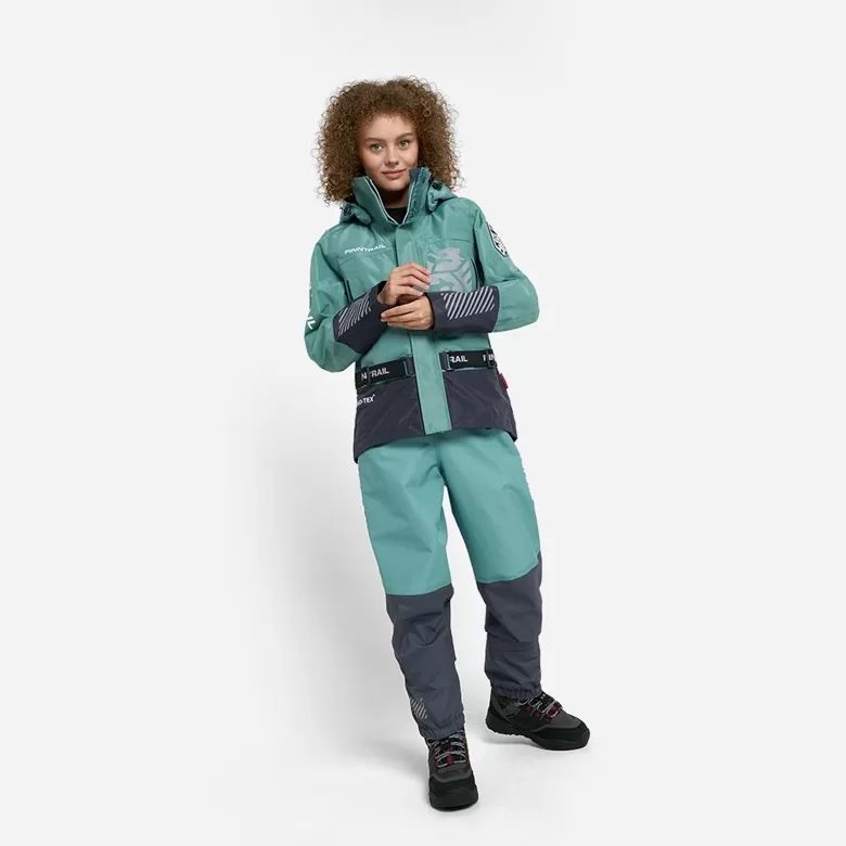 Sieviešu jaka FINNTRAIL RACHEL PETROL