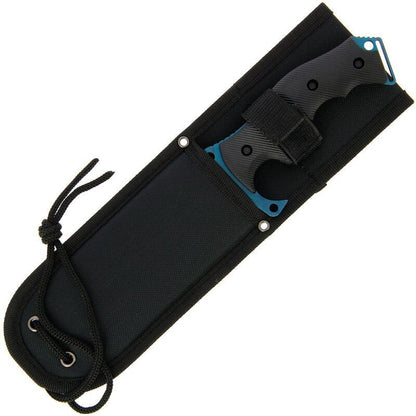 Nazis Fixed Blade Blue Knife