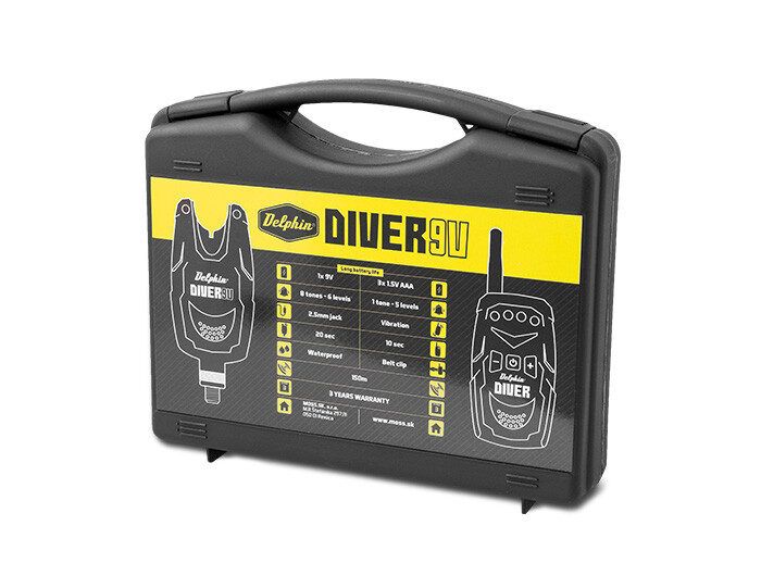 DELPHIN äratuskomplekt DIVER 9V / Komplekt DIVER 9V