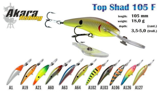 Vobleris AKARA «Top Trolling» 75 F