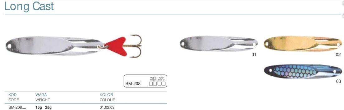 Swing / Castmaster Mistrall LONG CAST 15G