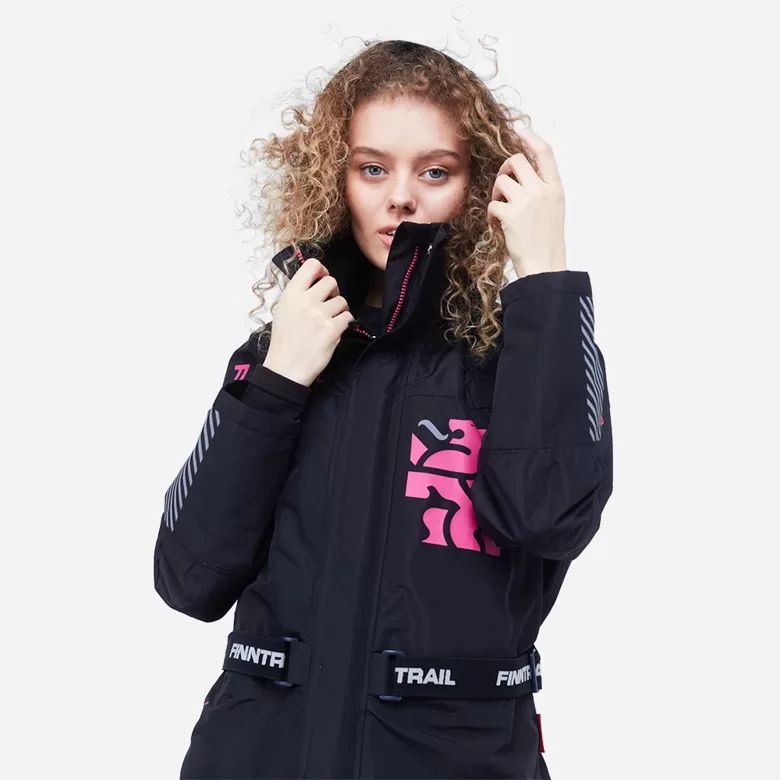 Sieviešu jaka FINNTRAIL RACHEL GRAPHITE