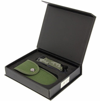 Nazis Anglo Arms Lock Knife With Torch & Firesteel