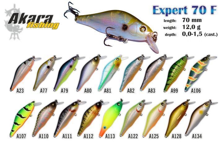 AKARA «Expert» 70 F ( 9 g, 70 mm)
