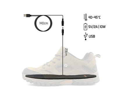 Elektriskās sildošās pēdiņas Delphin THERM izmērs: 40-46