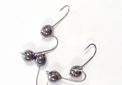 Volframa Džiggalva Tungsten Nano JigHead Silver #14