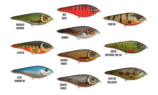 Jerks Strike Pro Buster Swim JR, aeglaselt vajuv, 10,5 cm, 40 g