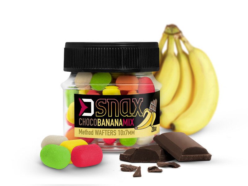 Vafteri Delphin MIX D SNAX WAFT lure / Chocolate-Banana 10x7mm