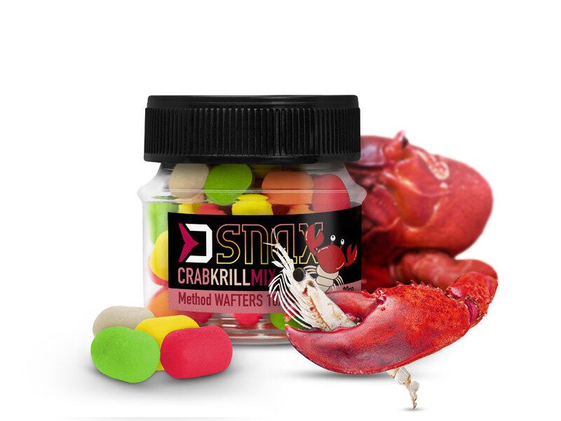 Vafteri Delphin MIX D SNAX WAFT lure / Crab-Krill 10x7mm