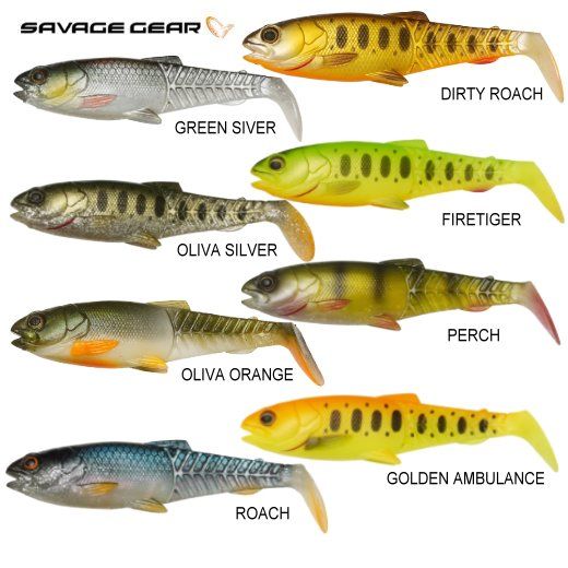 Silikona māneklis Savage Gear Craft Cannibal Paddletail 10.5cm, 12g