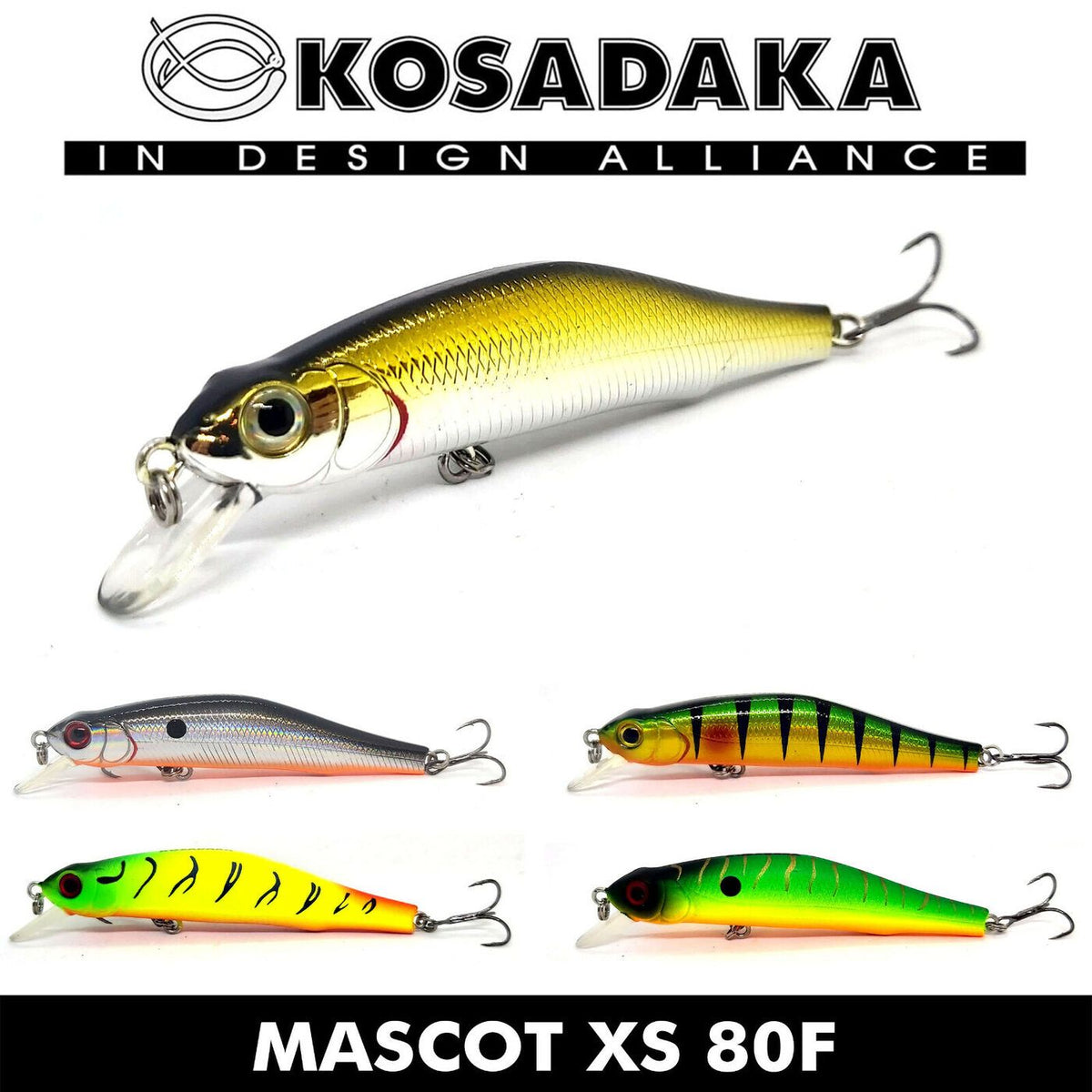 Vobleris KOSADAKA «Mascot» XS 80F