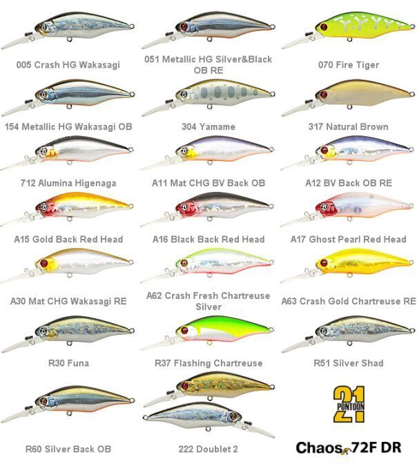 Vobleris Pontoon21 CrackJack 78F-MR
