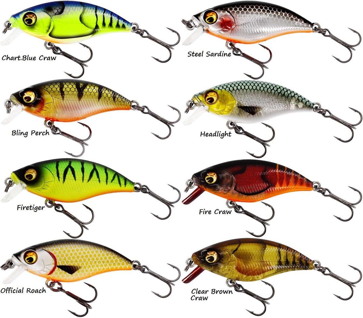 Vobleris Westin BuzzBite Crankbait 5cm 6g Suspending