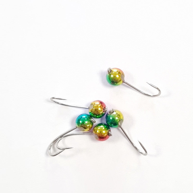 Volframi jigipea Tungsten Nano Jig Rainbow #12 5tk