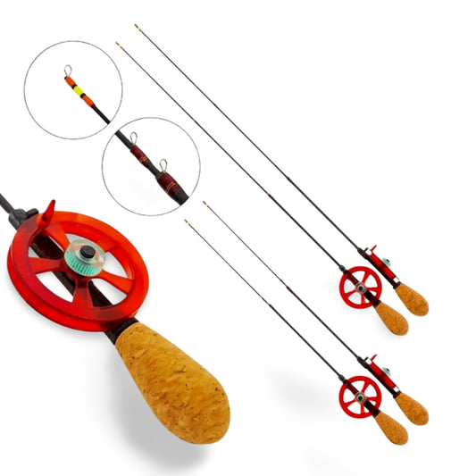 Ziemas Makšķere FINNEX Carbon CR Tele 29-43cm - Medium Light