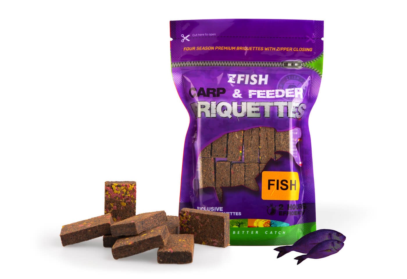 Barības briketes ZFISH Feeding Briquettes 220g