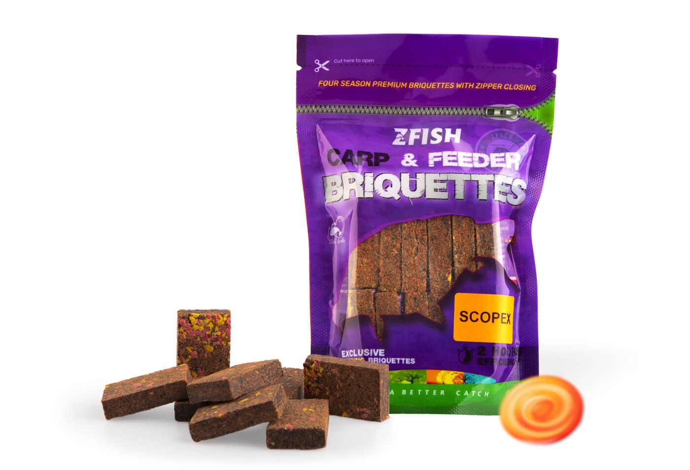 Barības briketes ZFISH Feeding Briquettes 220g